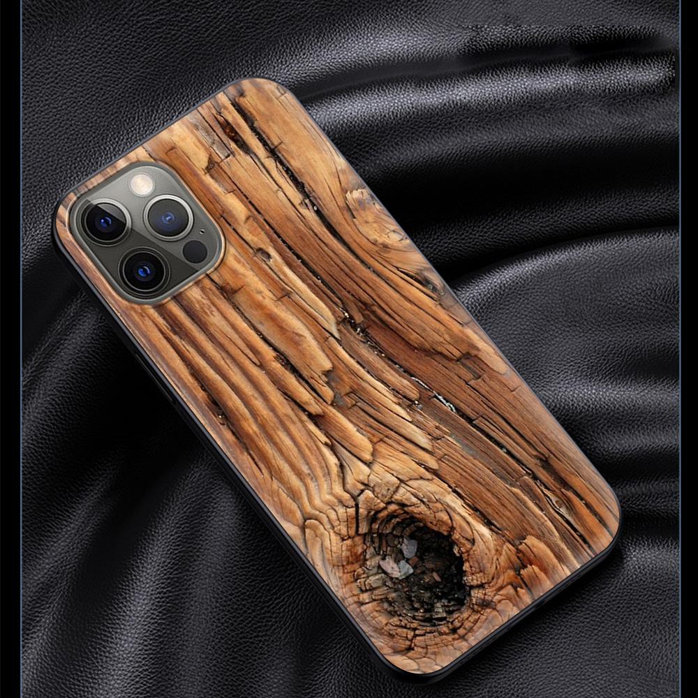 Wood Grain Phone Case For iPhone Samsung Galaxy Redmi Xiaomi Oppo OnePlus Note S A 7 8 9 10 11 12 13 14 20 21 22 23 53 54 Pro Max Plus Ultra TPU Soft