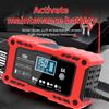 6A 12V Зарядные устройства для автомобильных аккумуляторов Интеллектуальное импульсное восстановление Автомобильные Хранение аккумуляторов Обслуживание аккумуляторов 150 Вт Мощность Зарядное устройство для грузовиков