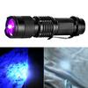 UV Ultra Violet Flashlight Zoomable LED Modes 3 Torch Blacklight Light Lamp