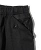 PHYPS MOTORCYCLE H-Tech Peach Cotton Strap Pants Black