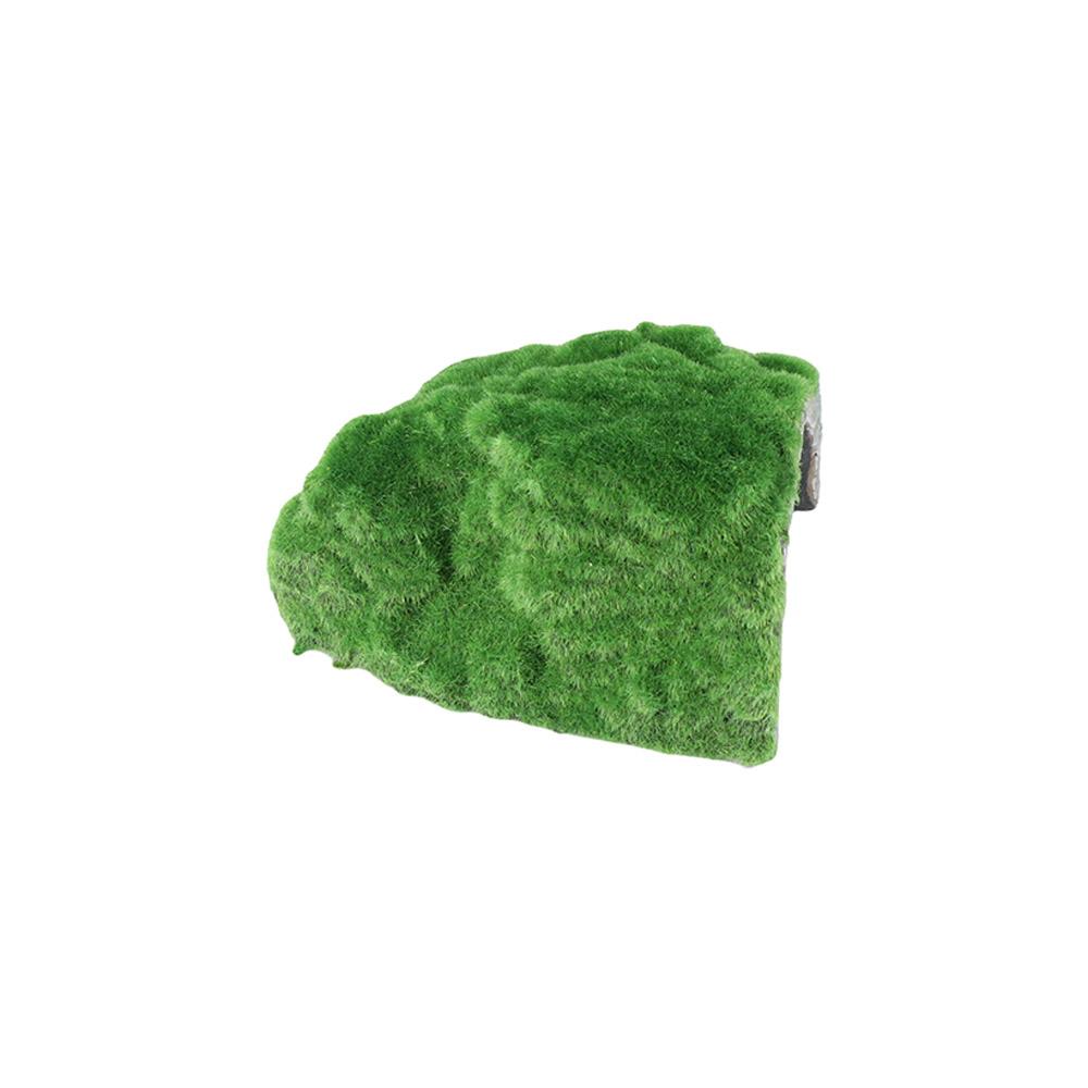 1pc Decorative Moss Artificial Resin Snake Rest Cave Reptile Cave Lizard Cave Tortoise Shelter