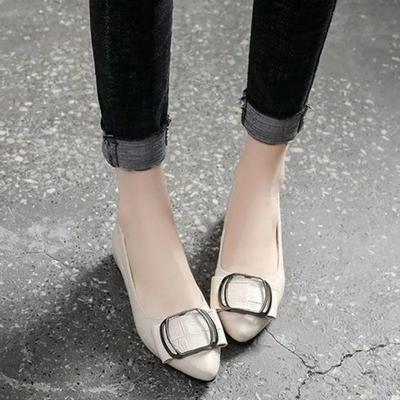 Туфли для женщин повседневные офисные женские туфли-лодочки нескользящие весна высокое качество оптовая продажа со скидкой корейский стиль в продаже