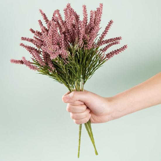 1 ветка, искусственный цветок, долгий срок службы, минималистичный, экологически чистый, красивый, сделай сам, художественная имитация травы, домашний декор