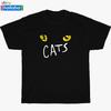 Новая мужская футболка Cats Musical Broadway Черный/Темно-синий/Спортивный серый/Белый S-5XL