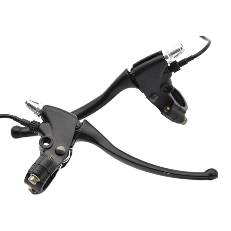 1 пара велосипедных тормозных ручек с 2-проводным тормозным рычагом, левая и правая рукоятки
