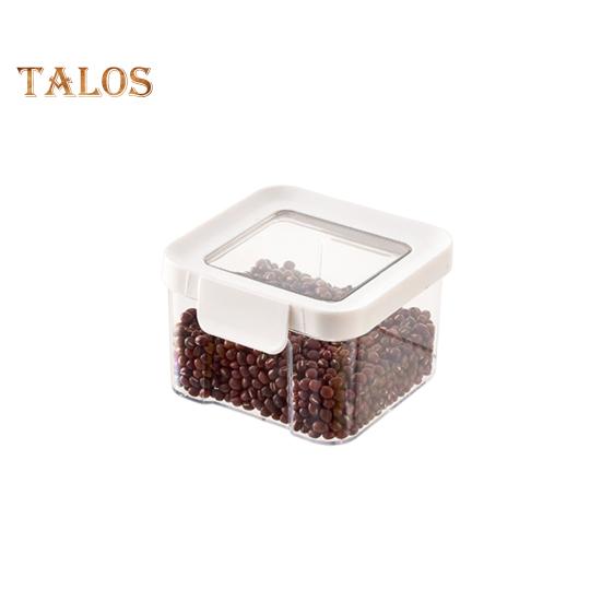 Банка для хранения продуктов питания, штабелируемая организация кладовой, экономия места, герметичная сухая еда, закуски, контейнер для хранения муки, кухонные принадлежности