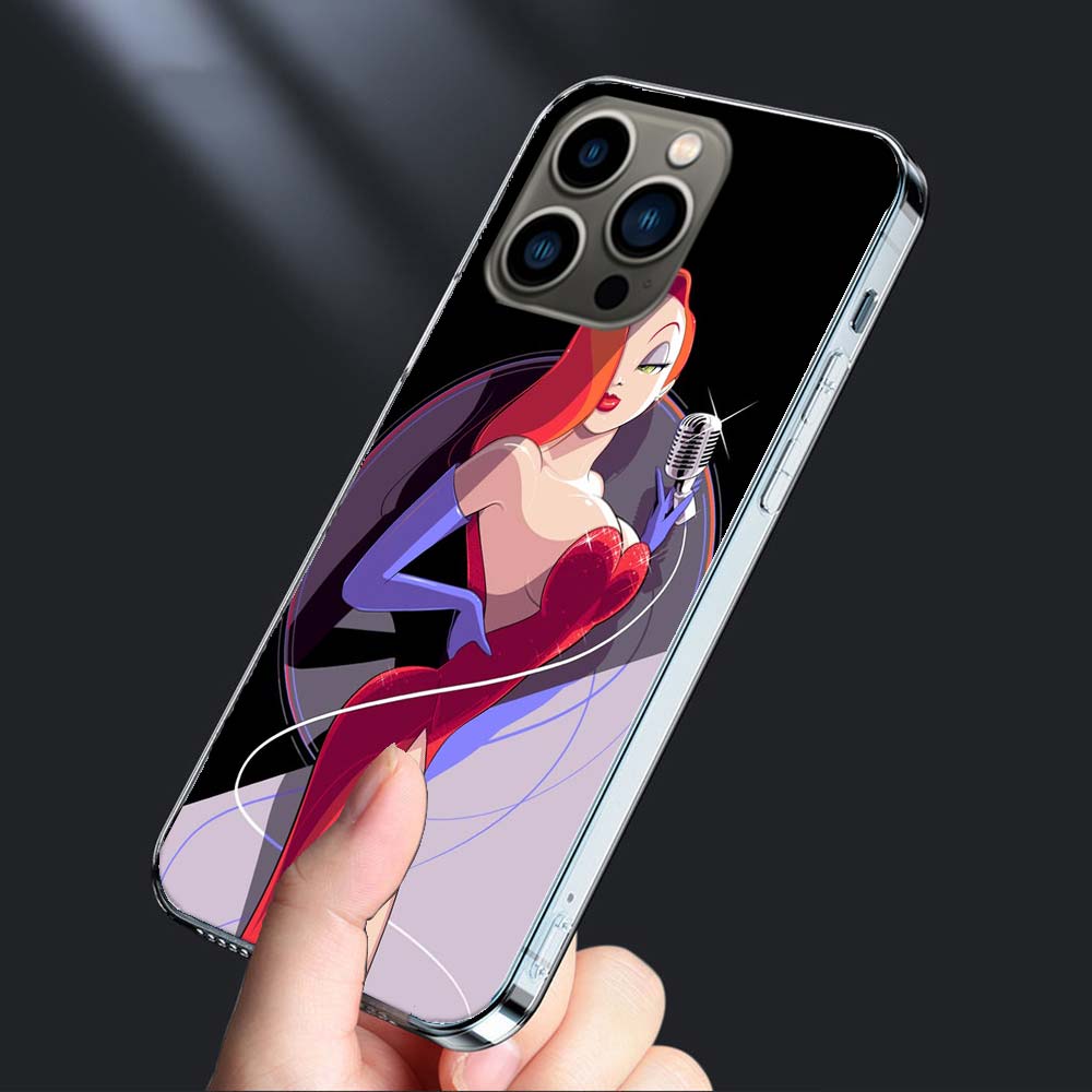 J-Джессика R-Кролики Чехол для телефона Для Iphone 16E 15 Pro 14 Plus 17E 16 17 Pro Max Air 11 12 13 Mini Ударопрочный Capa Милый Чехол T