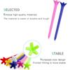 100Pcs Improved Durability Golf Ball Holder Plastic Golf Seats Golf Tee Set  Golf Accessories