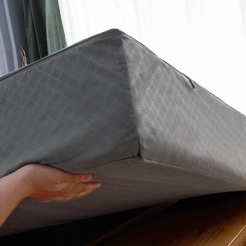 100% Waterproof Mattress Cover Six Side Zipper All-inclusive Mattress Protector Cover Queen Customized Quilted Bed Fitted Sheet