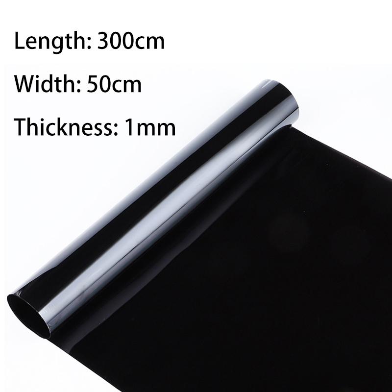 1 Roll 50cm X 3m 1/5/15/25/35 Percent VLT Window Tint Film Glass Sticker Sun Shade Film for Car UV Protector foils Sticker Films