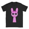 Humor Sprunki TShirts for Unisex Unisex Round Collar 100 Cotton T Shirt Cartoon Anime Game Short Sleeve Tees Birthday Gift Clothes