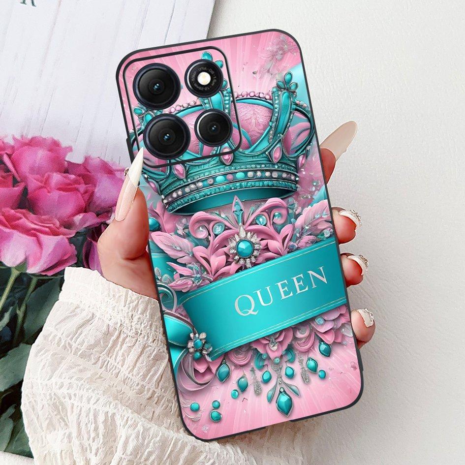 Для Motorola Moto G86 Power 5G Чехол Новый Модный Цветок Бамбук Кошка Мультфильм Мягкий Силикон Задняя Крышка Для Moto G86 Power 2025 Coque