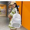 High School College Student Schoolbag Japanese Pain Bag Transparent Millet Bag Student Class Mailman Bag Versatile Leisure Bag