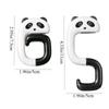 Multifunctional Cute Animal Decorative Panda Hanging Table Hook Key Holder Handbag Hanger Hook