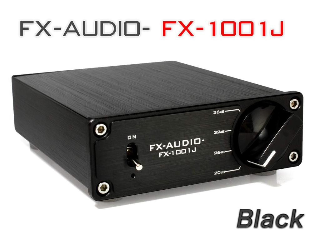 Equipped with TPA3116 Digital Amplifier IC PBTL Monaural Power Amplifier ParallelBT FX-AUDIO- FX-1001J 100W×1ch (black)
