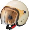 MARUSHIN Motorcycle Jet Helmet MCJ7 BUBBLE RIDER WOMEN M Size Ivory Product 05302011 Women's (54~55cm) Number