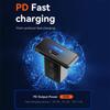 Адаптер USB-розетки для автодома 18 Вт/30 В, 12 В-24 В, Type-C PD/USB, автомобильное зарядное устройство, розетка питания, панель-адаптер USB-зарядки для телефона для автодома, лодки, грузовика