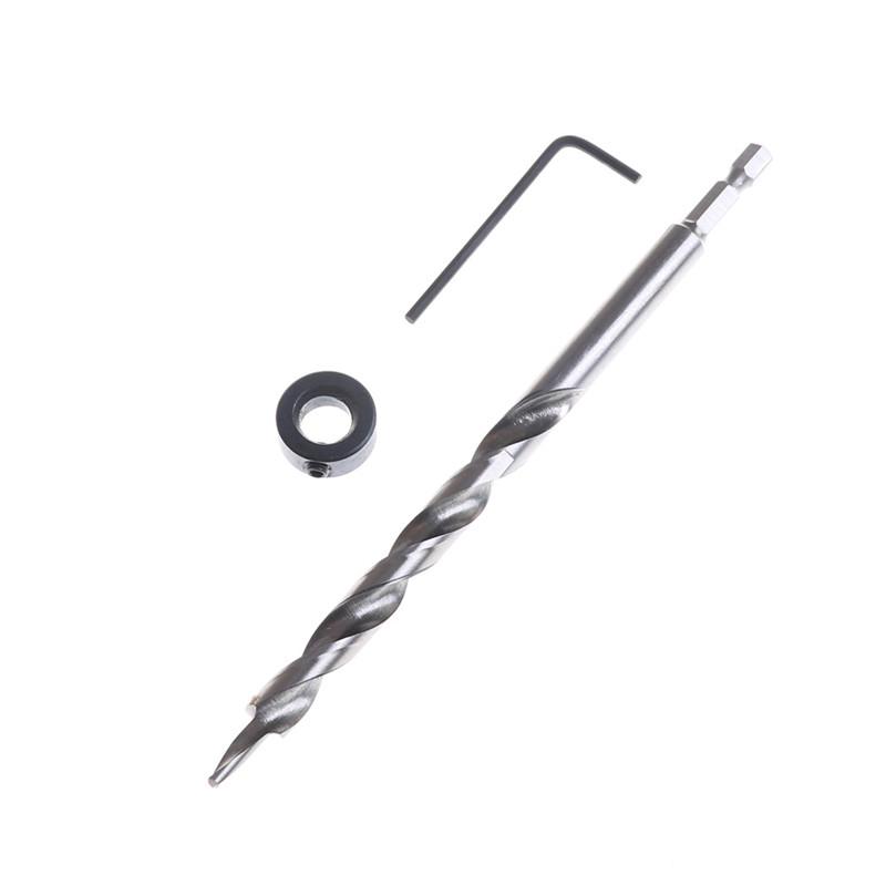 3/8" шестигранное сверло для карманных отверстий + набор стопорных колец для направляющей Kreg Jig