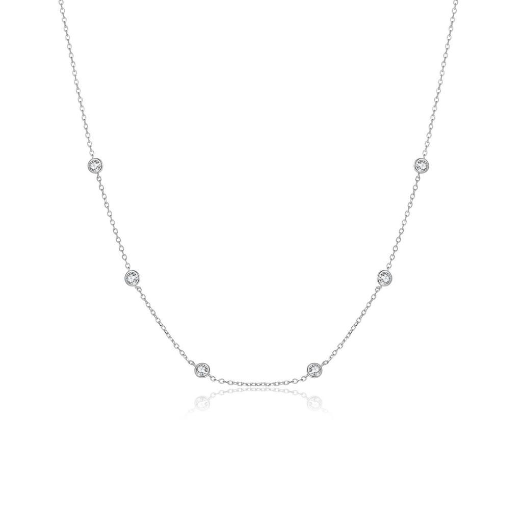 ANDYWEN Ожерелье с подвеской из стерлингового серебра 925 пробы с цирконом и цирконием для женщин, роскошные юбилейные изысканные ювелирные изделия