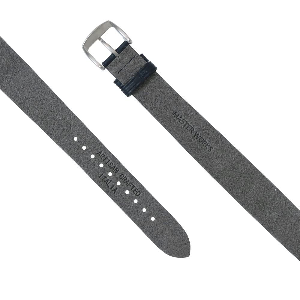 MASTER WORKS Quattro 002 Made in Quartz Leather Navy Blue MW07SN-EDNVG8 Men's Watch, Japan, Movement, 41mm, Strap, Chronograph,