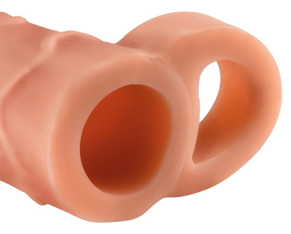 Fantasy X-Tensions - Penis Sleeve 33% Bigger Penis +5.1cm Flesh Color 19cm