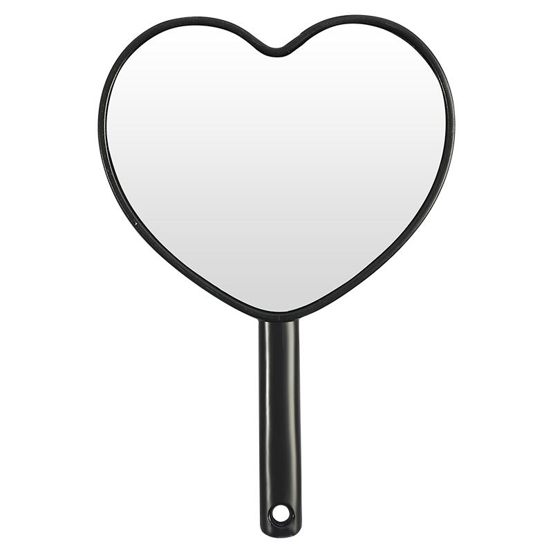 Зеркало для макияжа Love, 4 варианта цвета, ручное зеркало для макияжа, новые зеркала для макияжа в стиле Sweet Girl, удобно носить с собой