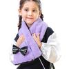 Arisana Neck Tippet Free Size Warmer, Scarf, Ribbon, Kids' Girls, 01. Lavender,