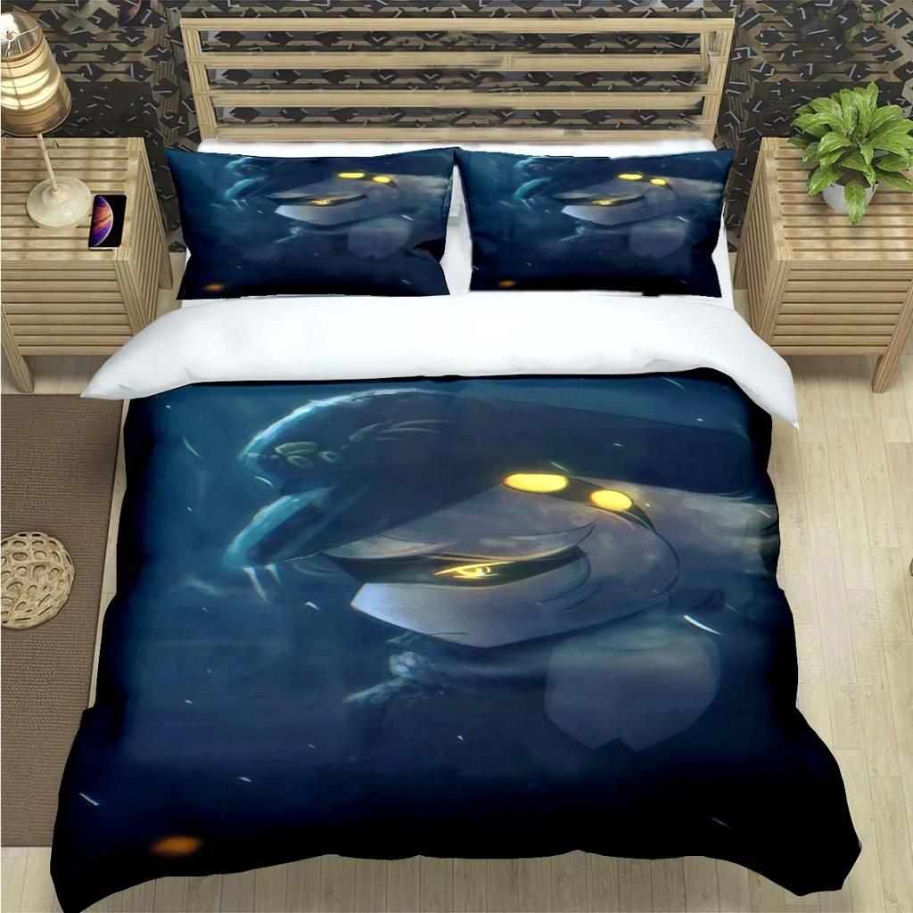 Fashion Hot Cartoon Murder Drone  Print Bedding Set Duvet Cover Comforter Bed  Youth Kids Girl Boys Luxury  Birthday Gift