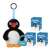 POP MART Baby Molly × Pingu Happy Fishing series Мягкая игрушка-подвеска [1 шт.] Pop Mart Gachagacha BLIND box фигурка пластиковая модель премиум игрушки ПВХ