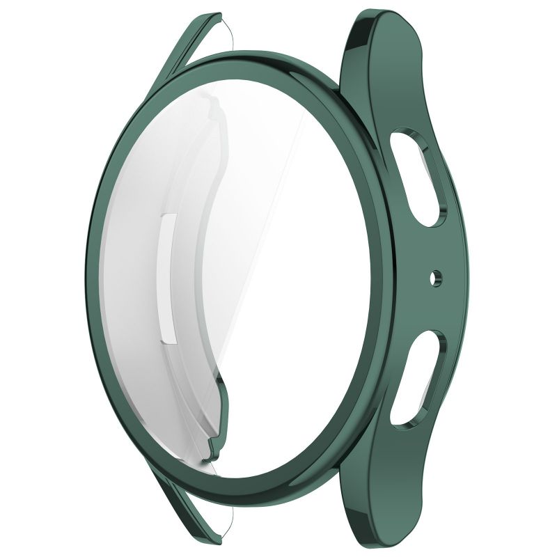 Чехол с покрытием для Samsung Galaxy Watch 7 40 мм 44 мм, ремешок для часов Samrt, полный бампер, защитный чехол из ТПУ, защитный экран