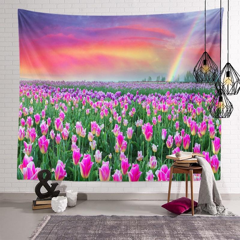 Настенный гобелен, ландшафтное покрытие, простыни для гостиной, пляжные полотенца, домашний декор