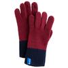 Nakota Colunaline Easy Touch Smartphone Premium Eco Perfect for Fall and Size Wine and Navy Gloves, Wool, Warm, Fingerless, Lightweight, Two-Tone