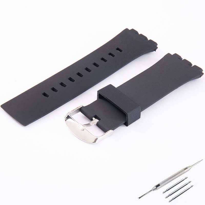Силиконовый ремешок для часов SwatchTouch SURW100