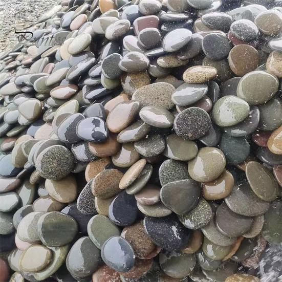 Плоская гладкая галька Художественная роспись Речные камни Натуральные камни для поделок Товары для творчества Украшения сада