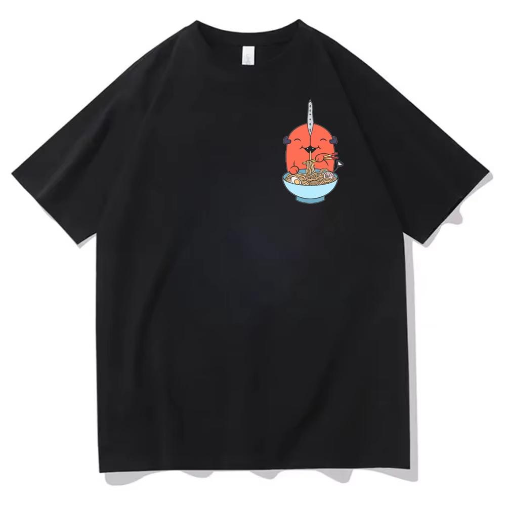 Summer New Anime Chainsaw Unisex Printed Tshirt Unisexs and Womens Tshirt Unisexs Top Sports Tshirt Unisexs Tshirt Harajuku Y2K Tee
