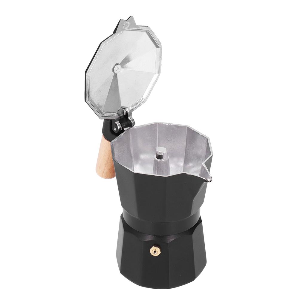 Кофеварка для плиты, восьмиугольная, ручная кофеварка для кемпинга, домашнего офиса на 6 чашек