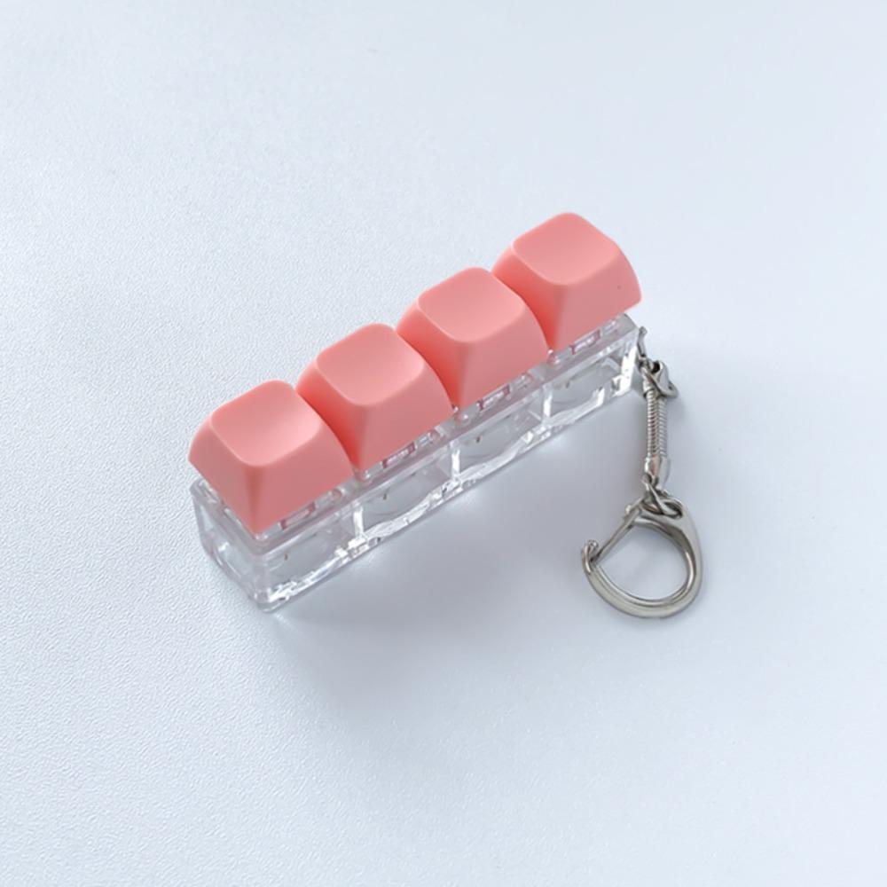 4Keys Keycap Pinch Toy Relief Stress Button Clicker Toy New Button Keycap