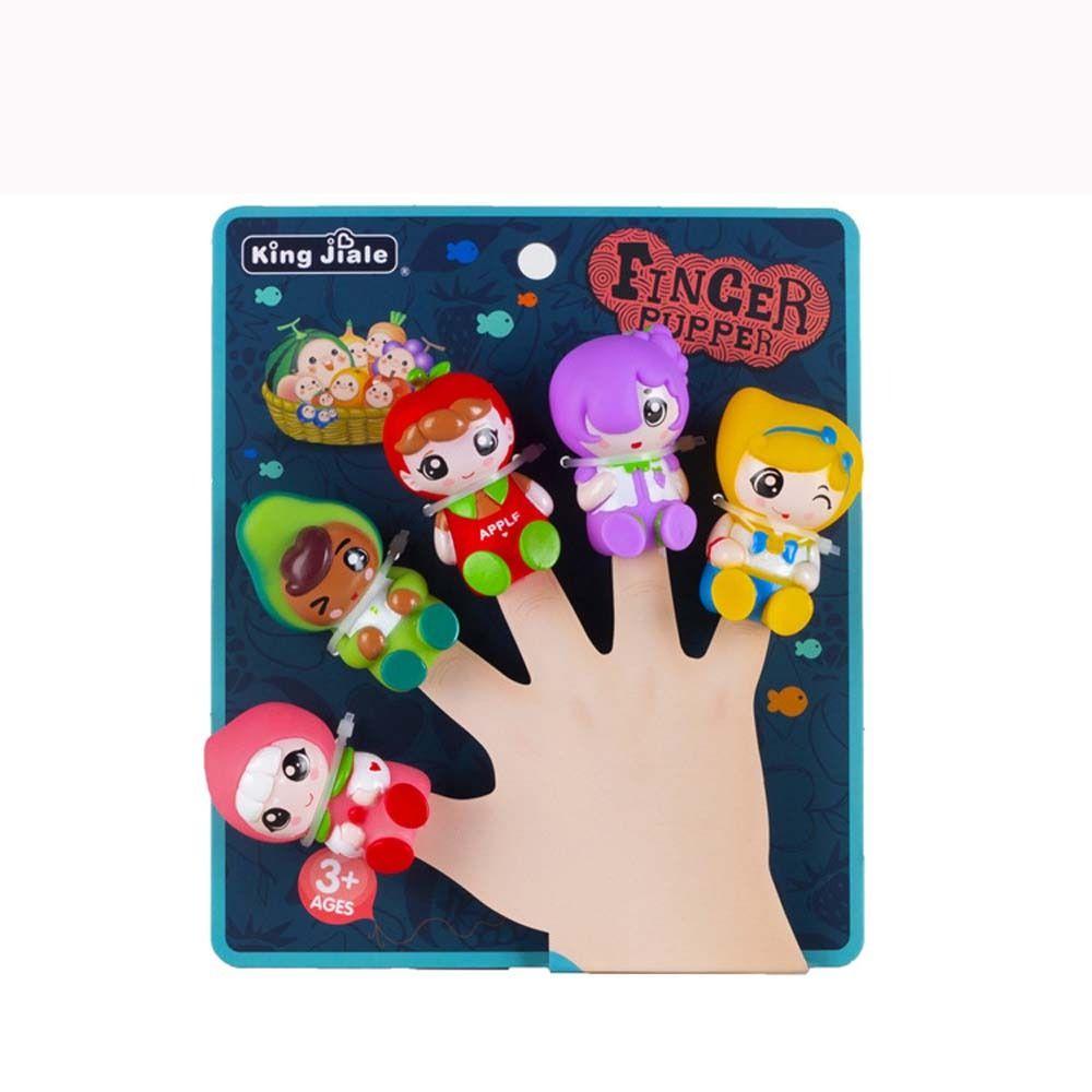 Puppet Toy Finger Dolls Animal Toys Cartoon Animal Dinosaur Hand Puppet Fingers Puppets Animal Head Gloves Tiny Hands Toys
