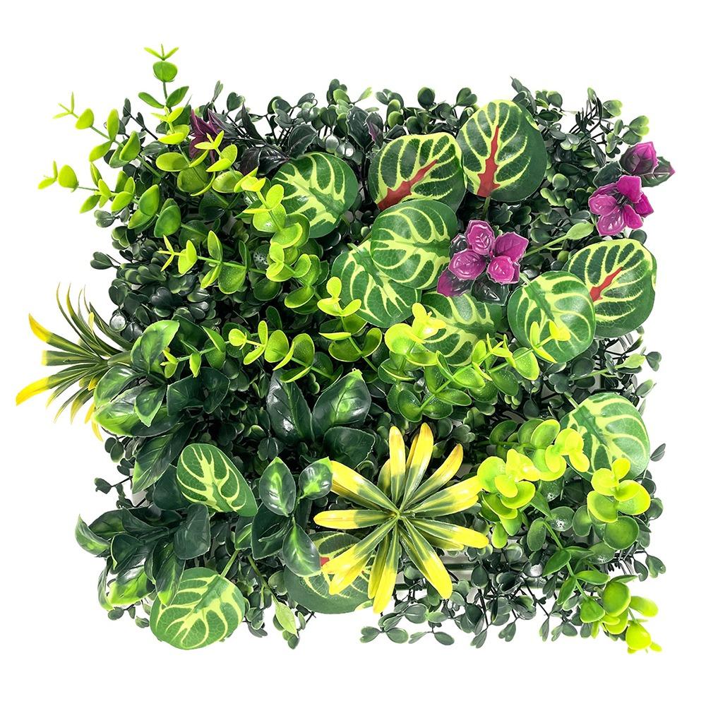 Вечная жизнь Искусственная стена из растений Панель Сделай сам Искусственный папоротник Трава Ширма для конфиденциальности