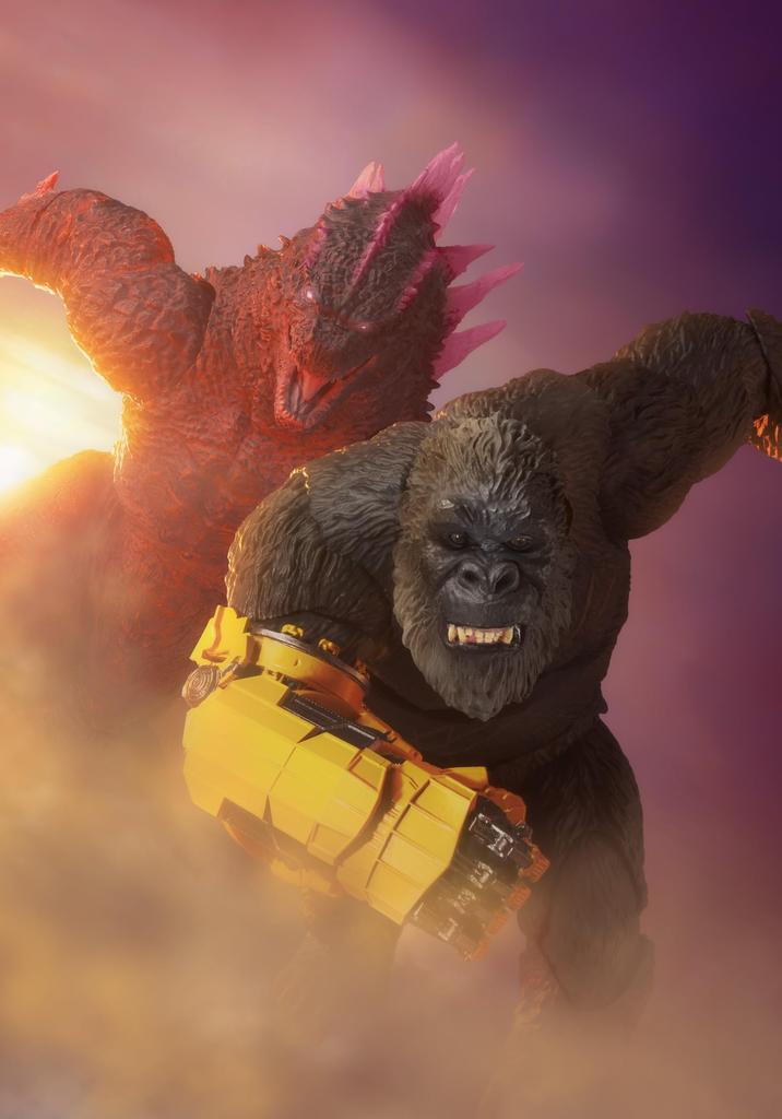 TAMASHII NATIONS Godzilla x New Empire Action Figure Kong (2024) S.H.MonsterArts
