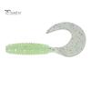 20/30/50 шт. 3/4/5/6/7 см мягкая приманка для червей красочная силиконовая вьющаяся рыболовная приманка с вьющимся хвостом пресноводная соленая вода универсальные рыболовные принадлежности для окуня