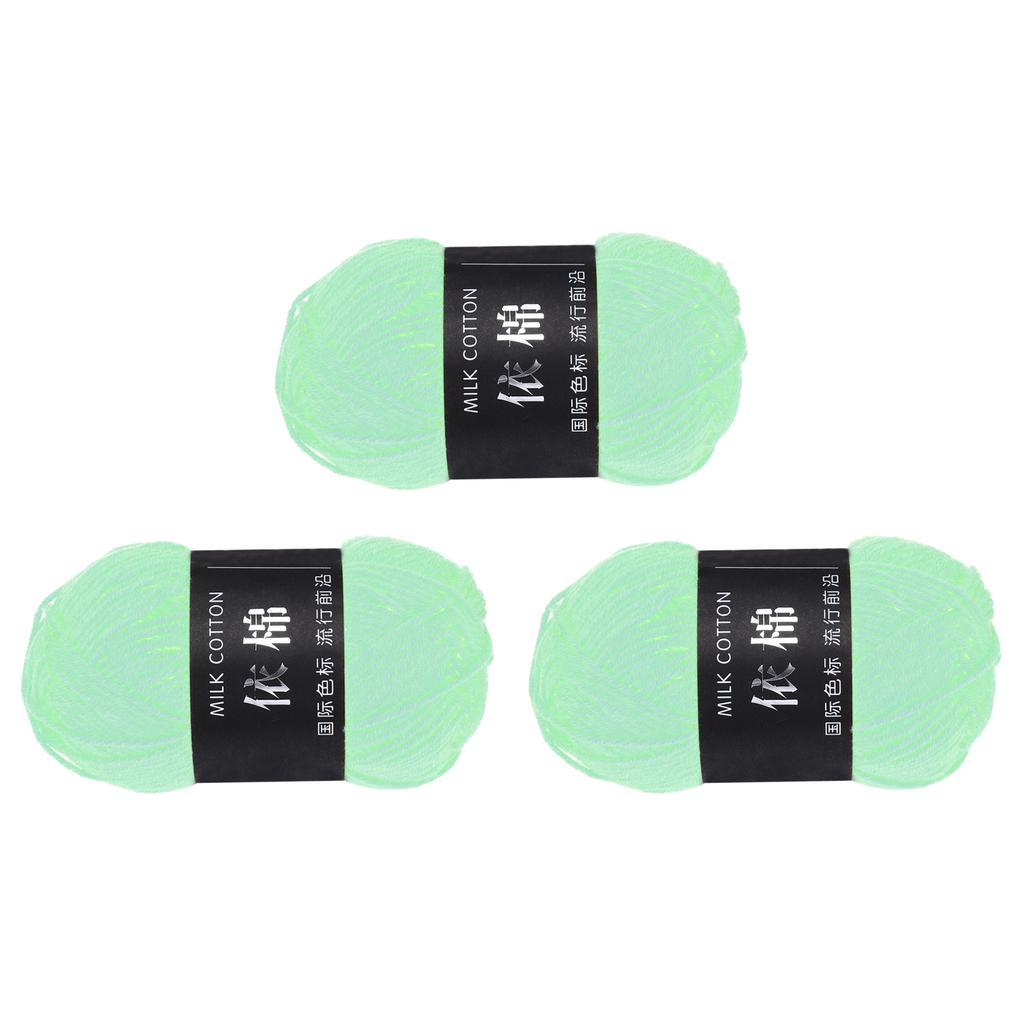 3 мотка хлопковой пряжи, 60% хлопок, 40% акрил пряжа для вязания крючком, пряжа для пледа для вязания крючком золото