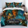 3D Печать World of Warcraft WOW Комплект постельного белья Пододеяльник Размер Queen Мальчики Взрослые Игровая Тема Набор для кровати