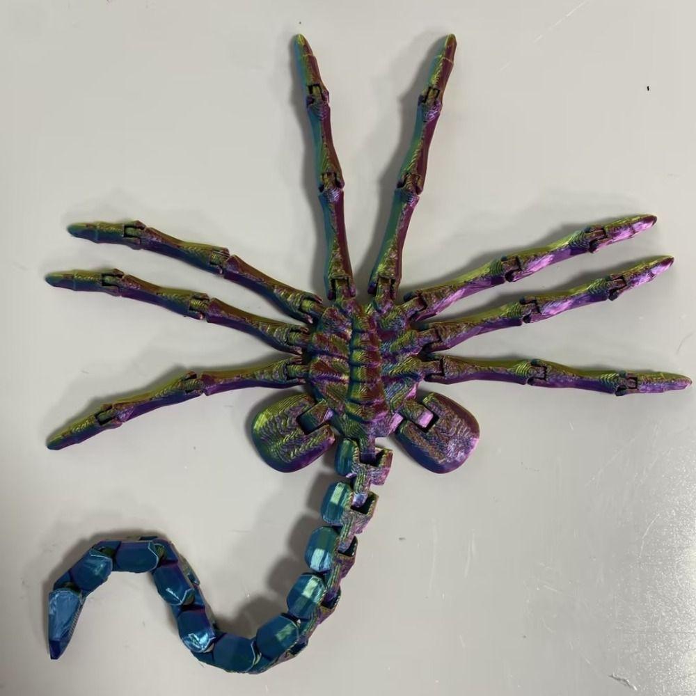 Настольное украшение Модель Чужого Лицехвата с гибкими суставами Модель животного