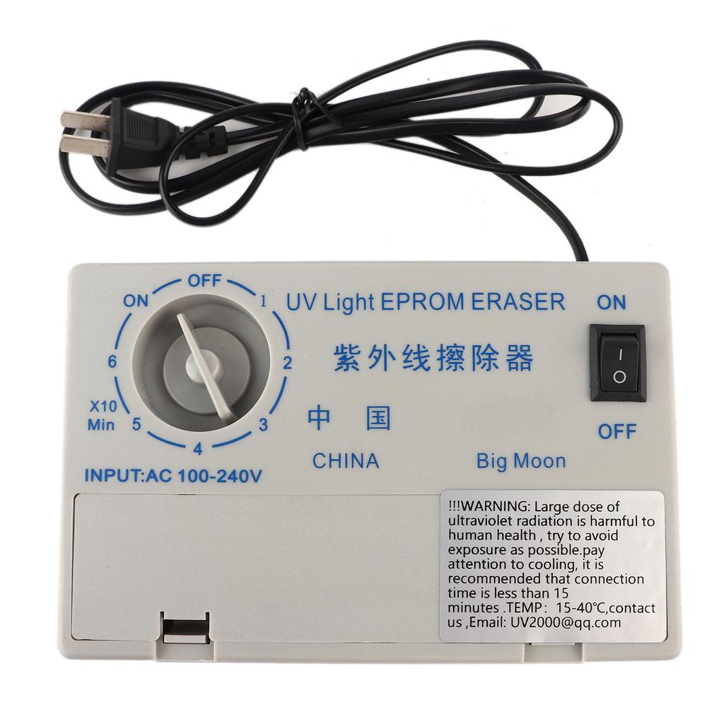 UV EPROM Eraser Ultraviolet Light Erasable Timer Semiconductor Wafer Erase Radiation