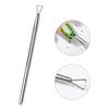 Stainless Steel Nail Art UV Gel Polish Remover Rod Pusher Cleaner Manicure Tool