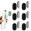 6 Pack Magnetic Remote Control Holder Self-Adhesive Wall Mount Multi‑Purpose Remote Control Support For Home Office JYSNJ04