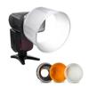 Универсальный набор рассеивателей для вспышки Cloud white Lambency для вспышки Speedlite