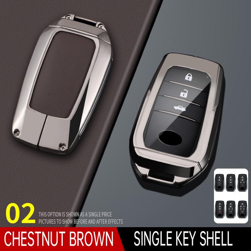 Toyota Key Cover for Camry, Corolla, Levin, Avalon, RAV4, Wildlander, Cupra, and Prado