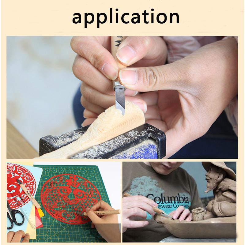 1 комплект долото для резьбы по дереву, нож, базовая резка, подробные деревообрабатывающие стамески, ручные инструменты «сделай сам»